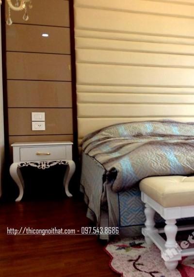  Thi công nội thất chung cư hiện đại tại Bắc Linh Đàm - Nhà anh An